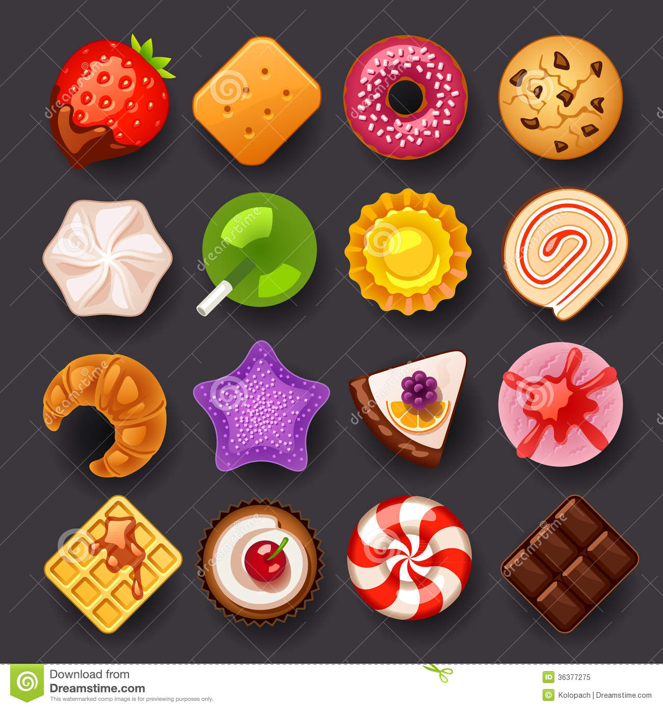 Desserty icons for mac